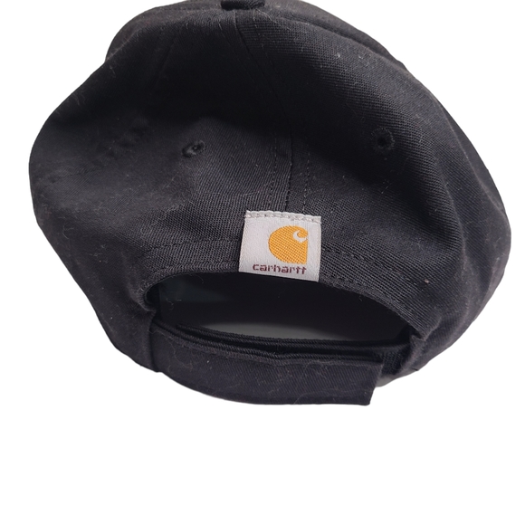 Carhartt Black Baseball Cap Hat Est 1889 Embroidered Unisex Adjustable - Picture 5 of 10
